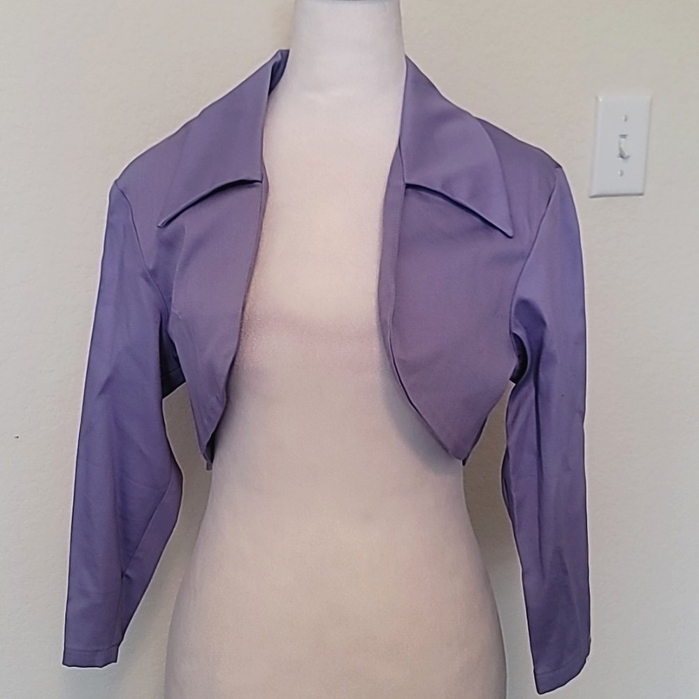 New! Lavender purple bolero PUG XL